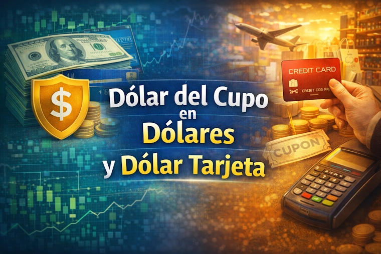 Dólar del Cupo en Dólares y Dólar Tarjeta