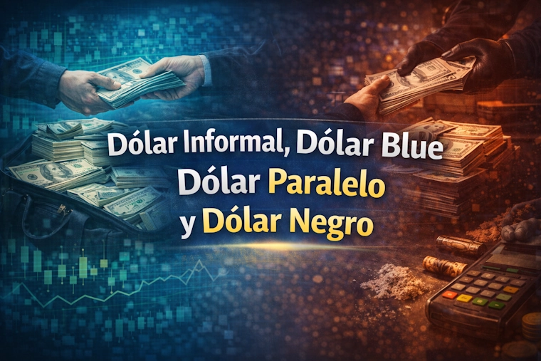 Dólar Informal, Dólar Blue, Dólar Paralelo y Dólar Negro