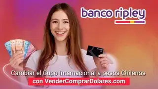 Como cambiar el cupo internacional a nacional Banco Ripley