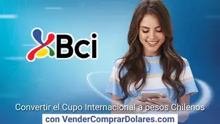 Como convertir el cupo internacional a nacional del Banco BCI