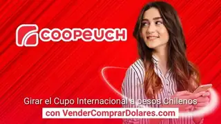 Como girar el cupo internacional a nacional de Coopeuch