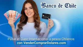 Como pasar el cupo internacional a nacional del Banco de Chile