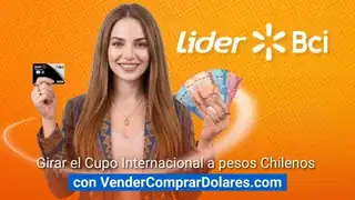 Cambiar los Dólares de la Tarjeta de crédito Lider BCI por dinero en efectivo