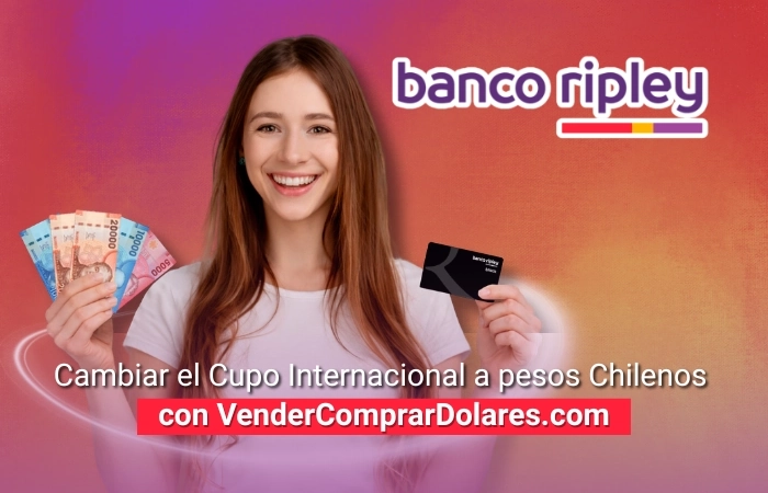 Cambiar el cupo internacional a nacional Banco Ripley