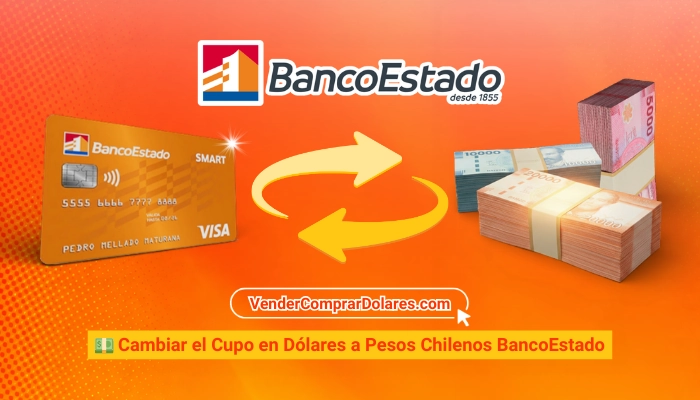 Como girar el cupo internacional a nacional BancoEstado (Cupo Dólar)
