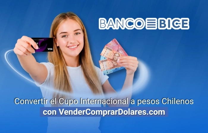 Convertir cupo internacional a nacional Banco BICE