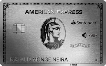 Cupo en Dólares de la tarjeta de crédito Platinum Card American Express (AMEX) del Banco Santander