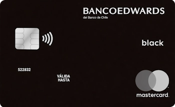 Cupo en Dólares de la tarjeta de crédito MasterCard Black Banco Edwards