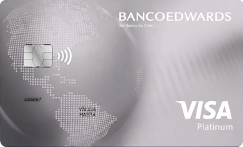 Cupo en Dólares de la tarjeta de crédito VISA Signature Banco Edwards