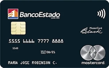 Cupo en Dólares de la tarjeta de crédito Empresa MasterCard Black del Banco Estado