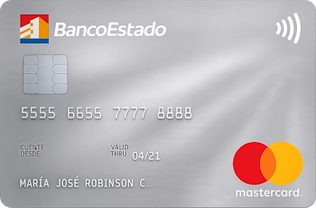Cupo en Dólares de la tarjeta de crédito Empresa MasterCard Estándar del Banco Estado