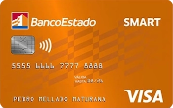Tarjeta de Crédito Empresa VISA Smart BancoEstado con cupo en dólares