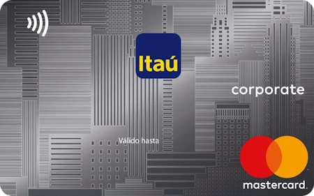 Cupo en Dólares de la tarjeta de crédito MasterCard Corporate del Banco Itaú