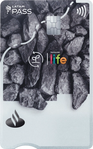 Cupo en Dólares de la tarjeta de crédito Santander LIFE LATAM Pass​ MasterCard del Banco Santander