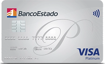 Cupo en Dólares de la tarjeta de crédito VISA Platinum del Banco Estado