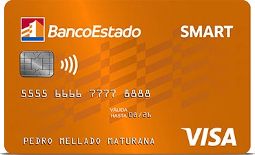 Cupo en Dólares de la tarjeta de crédito VISA Smart del Banco Estado