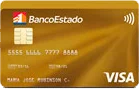 Cupo en Dólares de la tarjeta de crédito VISA Dorada del Banco Estado