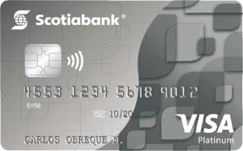 Cupo en Dólares de la tarjeta de crédito VISA Platinum Plus del Banco Scotiabank Cupo en Dólares de la tarjeta de crédito VISA Platinum Plus del Banco Scotiabank